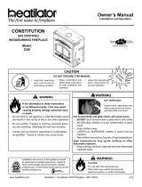 Heatiator Fire Pit C40 User manual