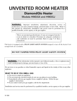Heatmaster Fan HMDGII User manual