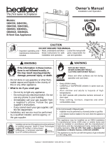Heatilator Indoor Fireplace GB4336 User manual