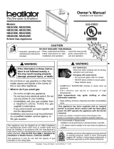 Heatiator Indoor Fireplace NB3630M User manual