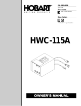 Miller Welder HWC-115A User manual