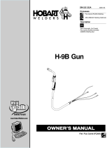 Hobart Welding Products Welder H-9B Gun User manual