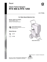 Hitachi Paint Sprayer RTX 900 User manual