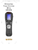 Universal Remote MX-850 User manual