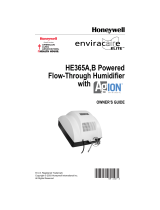 Honeywell Humidifier HE365A User manual