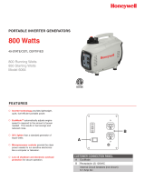 Honeywell Portable Generator 6064 User manual
