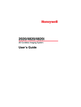 Honeywell Scanner 4820 User manual