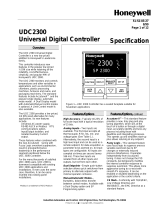 Honeywell UDC2300 User manual