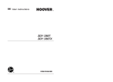 Hoover DDY 088TX User manual