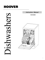 Hoover Dishwasher HEDS968 User manual