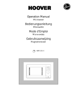 Hoover HBM 205 X User manual