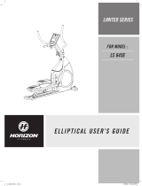 Horizon Fitness HORIZON EX-57 User manual