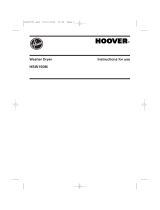 Hoover Washer/Dryer HSW150M User manual