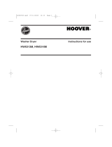 Hoover Washer/Dryer HW6313M User manual