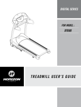 Horizon Fitness Treadmill DT680 User manual