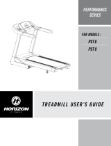 Horizon Fitness PST6 User manual