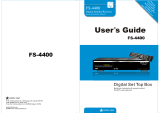 Fortec Satellite TV System FS-4400 User manual