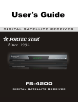 Fortec Satellite TV System FS-4200 User manual