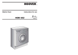 Hoover Washer HDB642 User manual