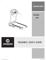 Horizon Fitness CT81 User manual