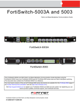Fortinet FortiSwitch-5003A User manual