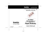 Franklin IC-109 User manual