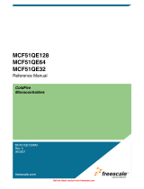 Freescale Semiconductor MCF51QE128RM User manual