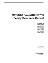 Freescale Semiconductor Computer Hardware MPC8260 User manual