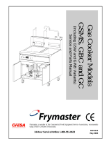 Frymaster Cooktop GSMS User manual