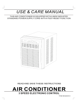 Frigidaire Air Conditioner 819042059-01 User manual
