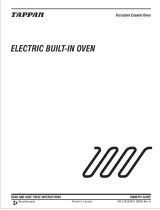 Tappan Oven Electric Built- in oven User manual