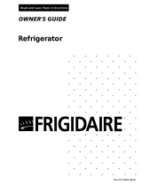 Frigidaire Refrigerator 216770900 User manual