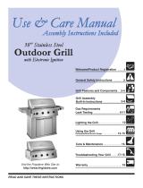 Frigidaire Outdoor Kitchen Grill User manual