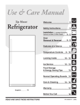 Frigidaire Refrigerator 240400113 User manual