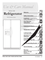 Frigidaire Refrigerator 241572800 User manual