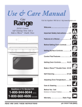 Frigidaire Range 316417128 User manual