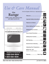 Frigidaire Range 316417121 User manual