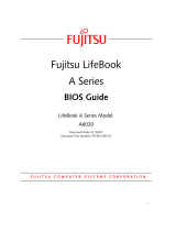 Fujitsu Laptop A6020 User manual