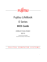 Fujitsu Siemens Computers Laptop E8110 User manual
