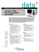 Fujitsu Siemens Computers CELSIUS R630 User manual