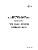 Fujitsu Computer Drive MAF3364FC User manual