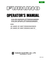 Furuno GP-1850DF User manual