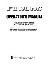 Furuno GP-1850WD User manual