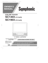 Emerson EWC1303 User manual