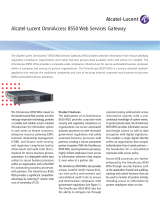 Alcatel-Lucent Network Card 8550 User manual