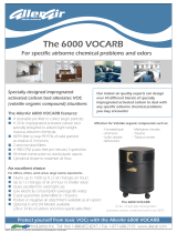 AllerAir 6000 VOCARB User manual