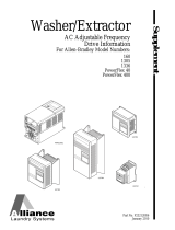 Alliance Laundry Systems 160 User manual
