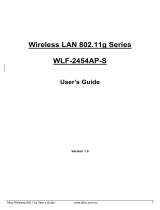 Alloy Network Router WLF2454AP-S User manual