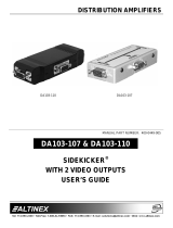 Altinex DA103-107 User manual