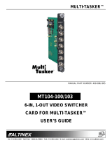 Altinex MT104-100/103 User manual